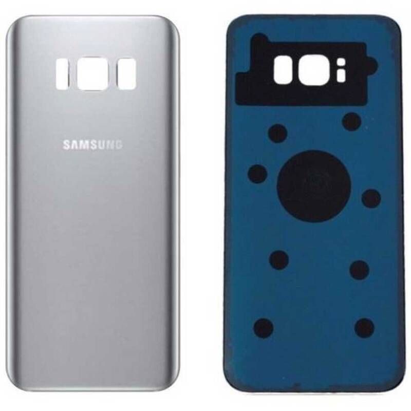 Samsung Uyumlu Galaxy S8 Plus G955 Arka Kapak Gümüş