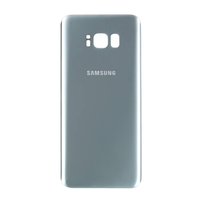 Samsung Uyumlu Galaxy S8 Plus G955 Kasa Kapak Gümüş Çıtalı