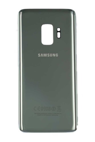 Samsung Uyumlu Galaxy S9 G960 Arka Kapak Gri - Thumbnail