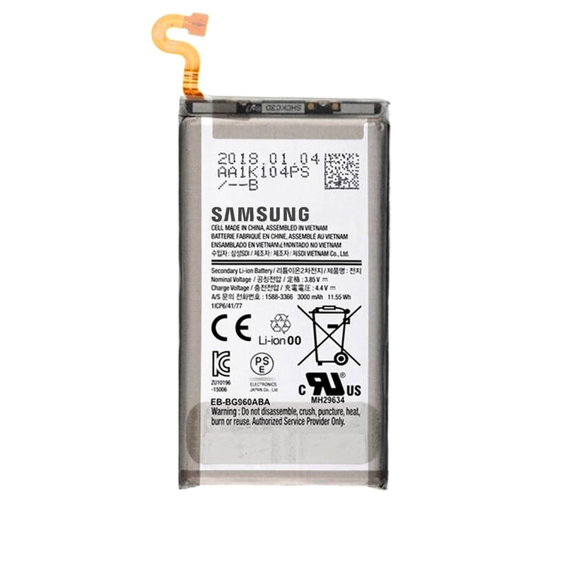 Samsung Uyumlu Galaxy S9 G960 Batarya Servis EB-BG960ABE