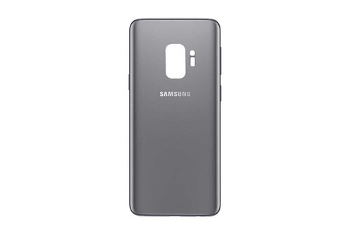 Samsung Uyumlu Galaxy S9 G960 Kasa Kapak Gri Çıtalı - Thumbnail