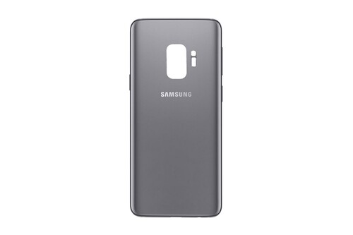 Samsung Uyumlu Galaxy S9 G960 Kasa Kapak Gri Çıtalı - Thumbnail