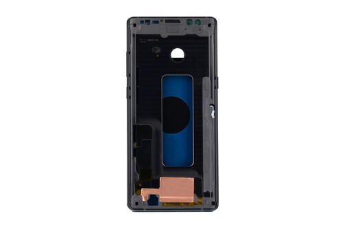 Samsung Uyumlu Galaxy S9 G960 Kasa Kapak Mor Çıtalı - Thumbnail
