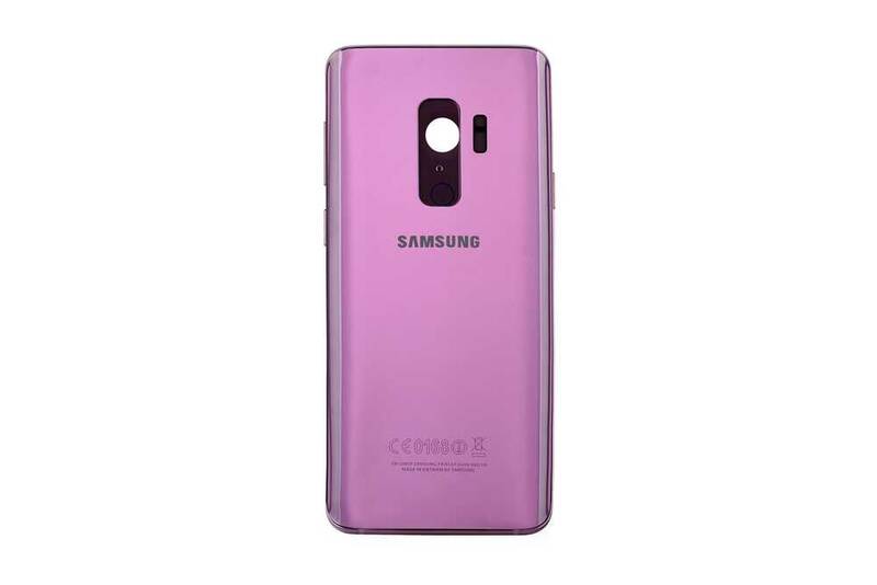 Samsung Uyumlu Galaxy S9 Plus G965 Kasa Kapak Mor Çıtalı