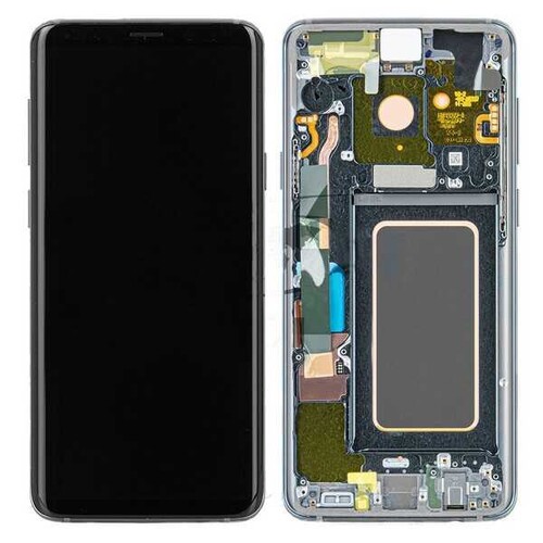 Samsung Uyumlu Galaxy S9 Plus G965 Lcd Ekran Gri Revizyonlu - Thumbnail