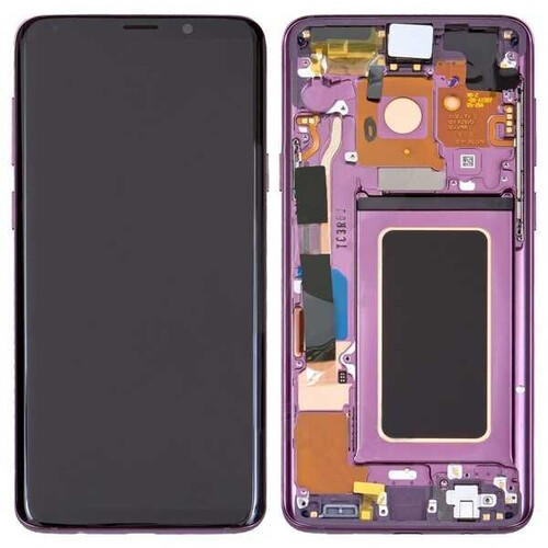 Samsung Uyumlu Galaxy S9 Plus G965 Lcd Ekran Mor Revizyonlu - Thumbnail