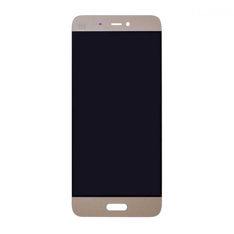 Xiaomi Uyumlu Mi 5 Lcd Ekran Gold Çıtasız