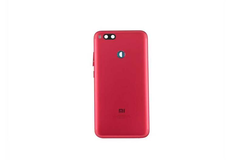 Xiaomi Uyumlu Mi 5x Mi A1 Kasa Kapak Kırmızı Çıtasız