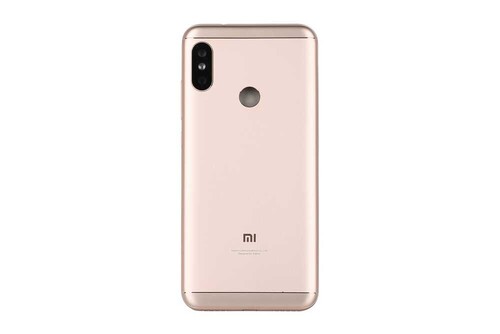 Xiaomi Uyumlu Mi A2 Lite Kasa Kapak Gold - Thumbnail