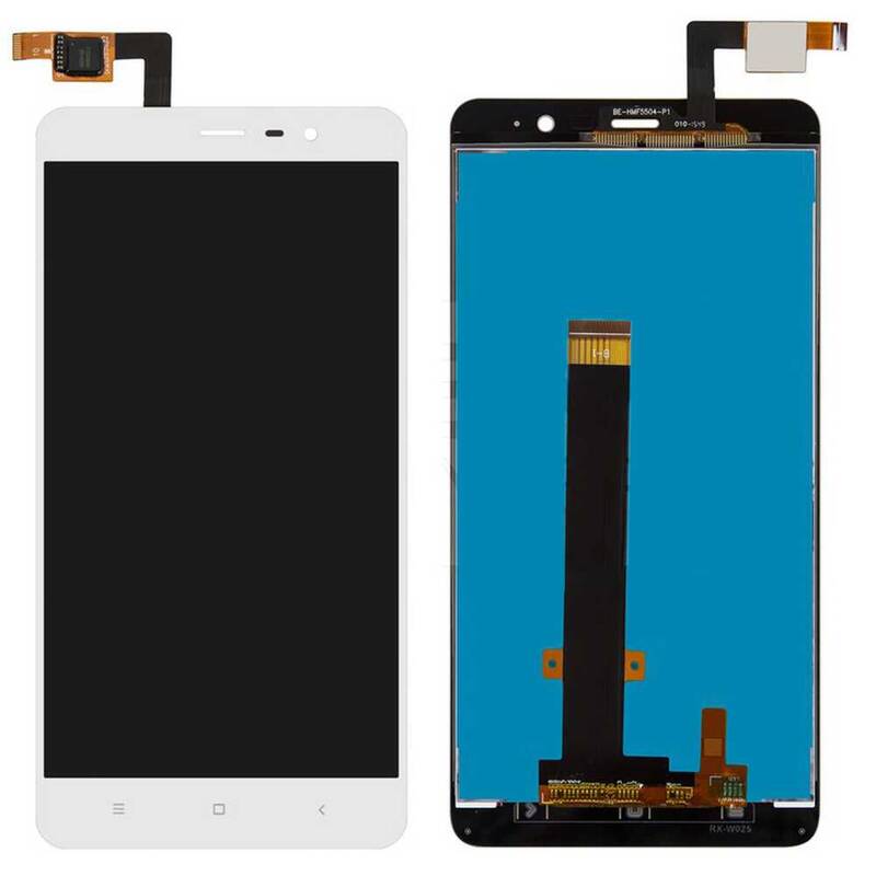 Xiaomi Uyumlu Redmi Note 3 Lcd Ekran Beyaz Çıtasız